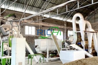 Precision 1-2 T/H Alfalfa pellet Production Line