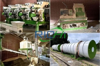 10 T/H wood pellet production line in the United States