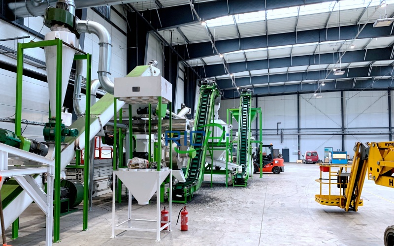 3 T/H  Straw Pellet Machine for Sale Argentina