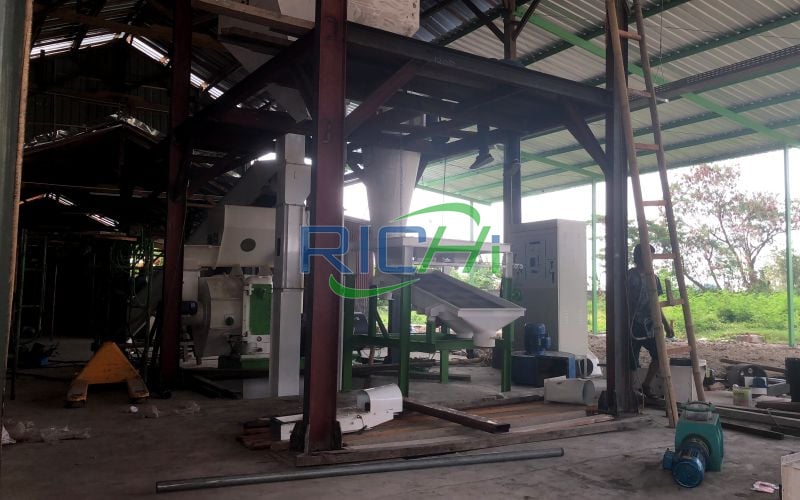 Canada 4 T/H biomass straw pellet production project