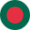 The flag of Bangladesh
