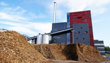 A Biomass Energy Production Plant 