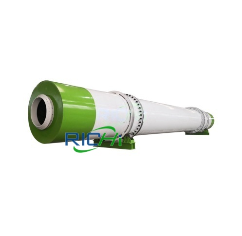 Large-diameter white-green granule drying cylinder