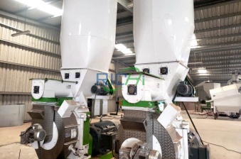 South Africa 3-4T/H Straw Pellet Production Line