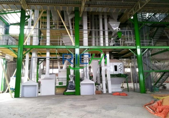 11-12 T/H Grass Pellet Plant in the USA