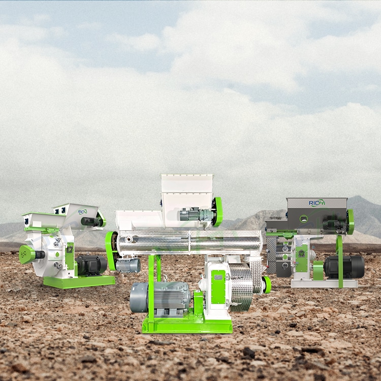 Different structural designs of pellet machines meet diverse applications.