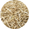 Dried straw material.