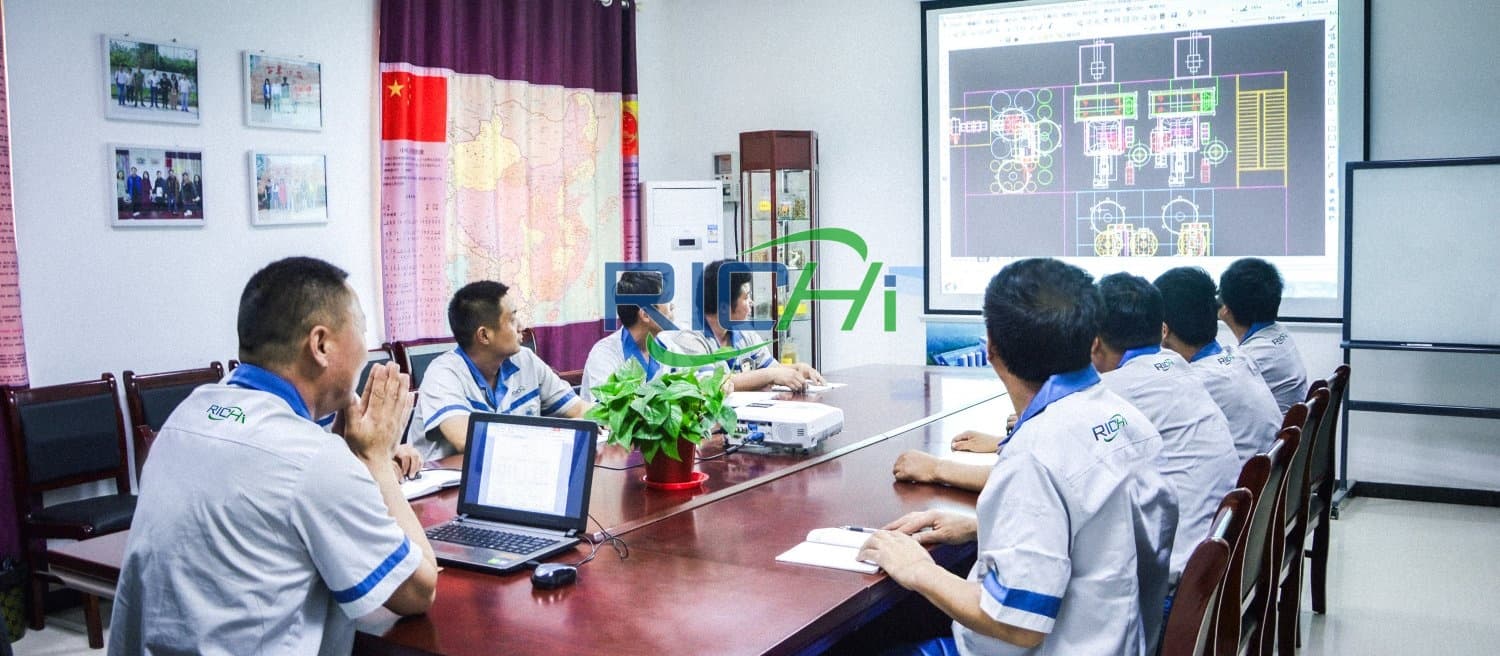 The engineering team is conducting project planning.