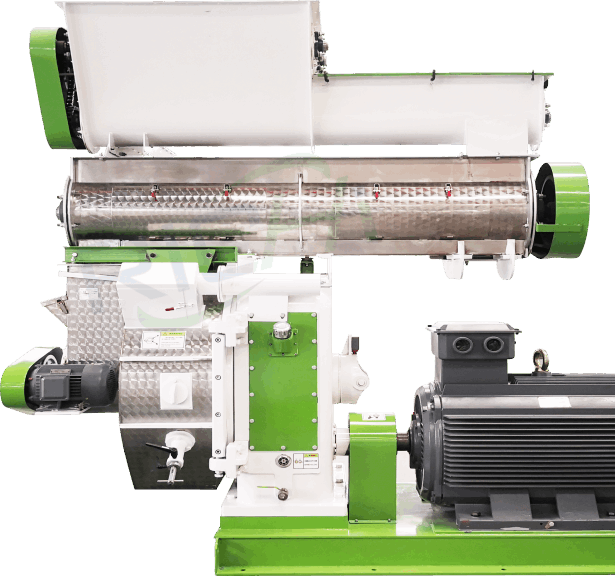 Grass pellet machine