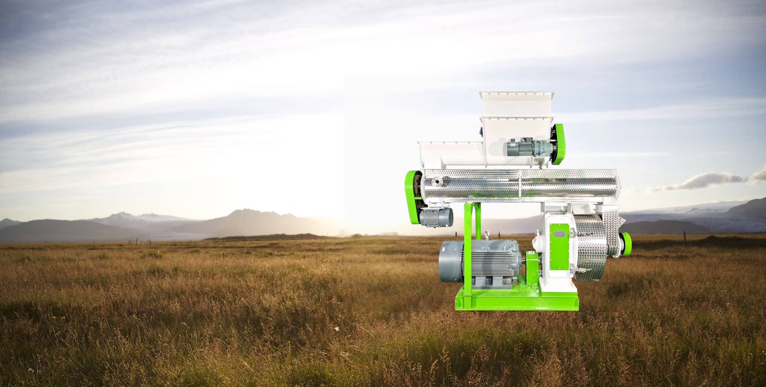 A-grass-pelletizer-against-a-grassy-backdrop