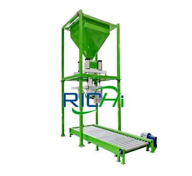 Fully automatic husk pellet baling scale
