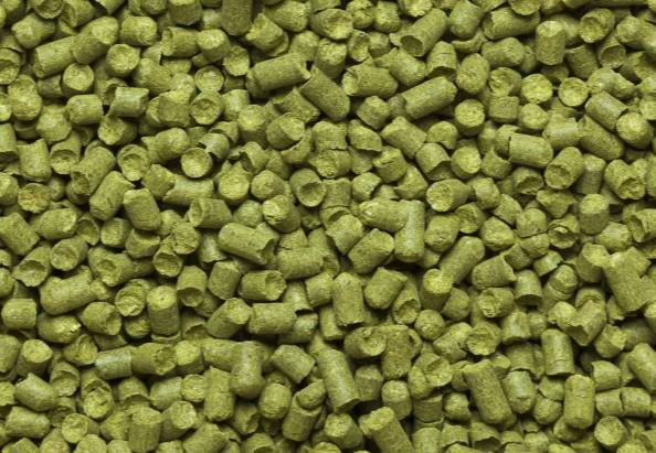 green grass pellets showcase