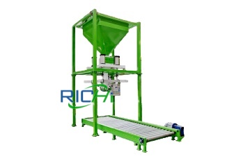 Green high-volume ton-bag scale.