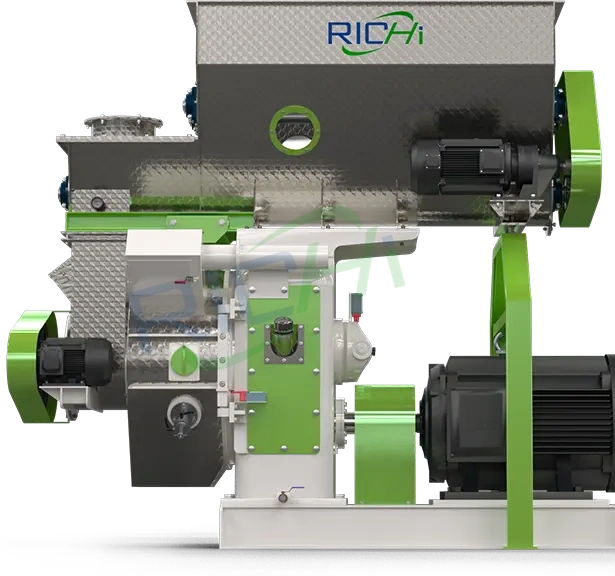 The design and structure of the husk pellet machine