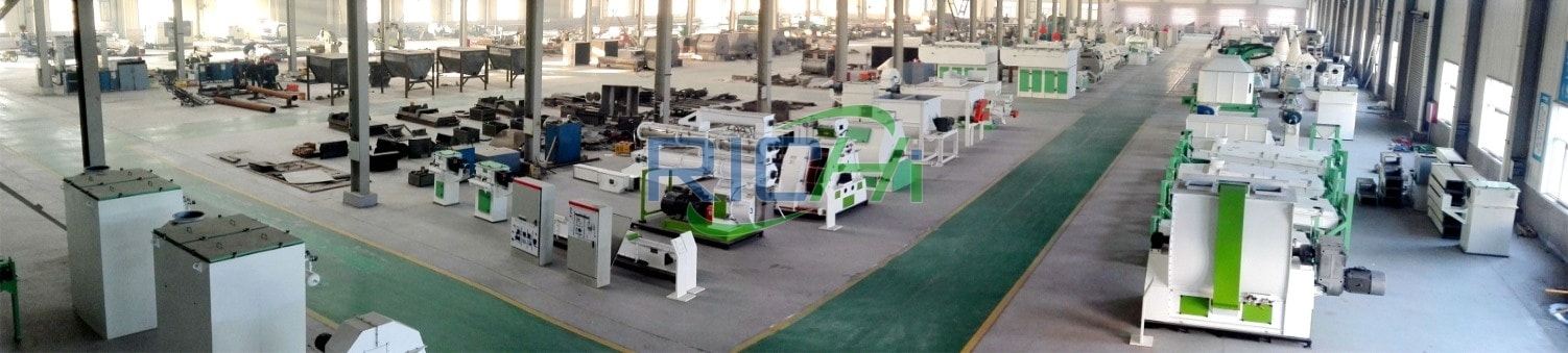 bimass pellet production equipment in plant