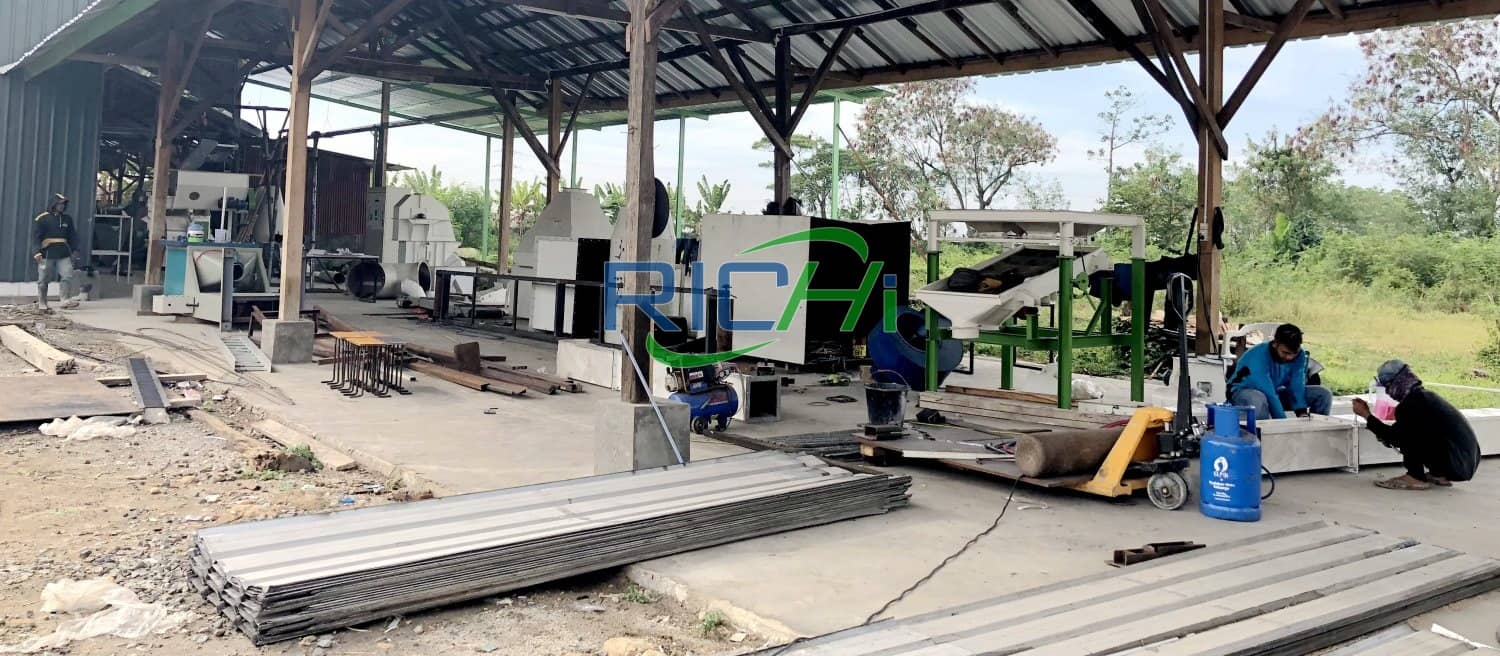 On-site construction.