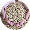 The perfect husk pellets are screened through a tight screening machine.