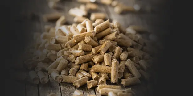 Perfect wood pellets produced by efficient equipment.