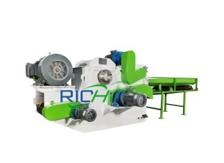 Powerful wood-slicing system