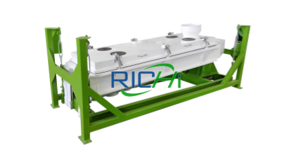 Straw pellet rotary screen