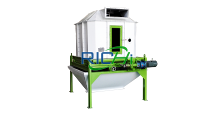 wood pellet counterflow cooler