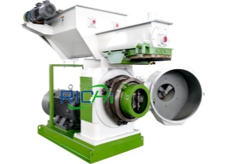 Wood pelletiser showcasing pelletising chamber structure