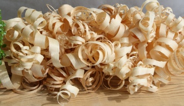 Tangled shavings