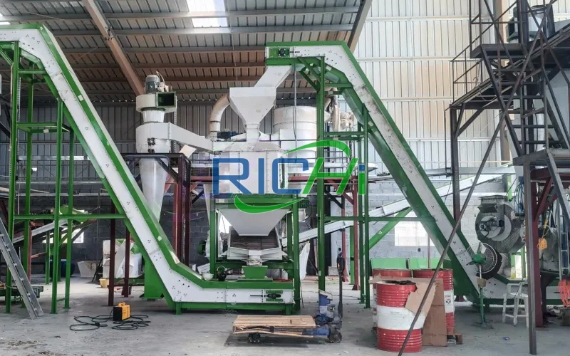 1 T/H EFB pellet Production project in Colombia