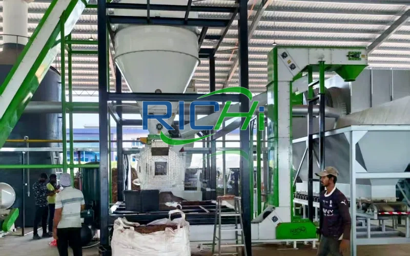 1.5-2.0 T/H EFB Pellet plant in Malaysia