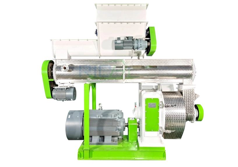 Alfalfa pellet machine