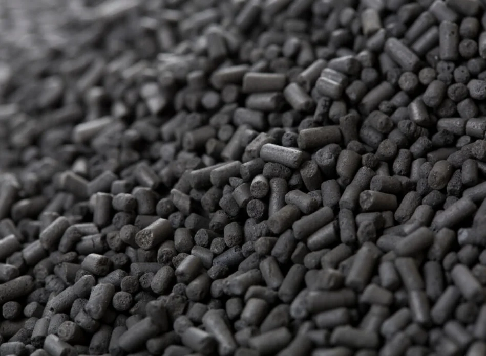 Biochar pellets