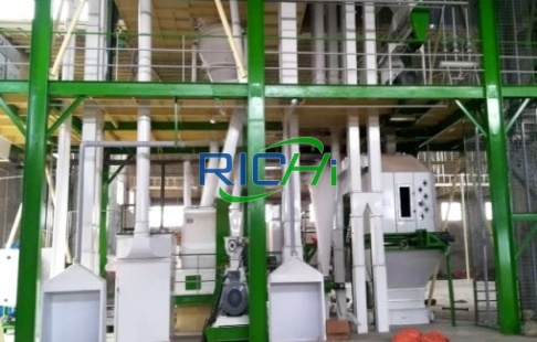 Alfalfa Pellet Making Plant In The United States