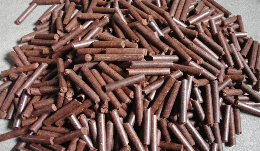 coffee husk pellets
