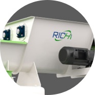 feed inlet of alfalfa pellet machine