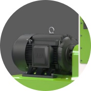 siemens motor of rice husk pellet machine