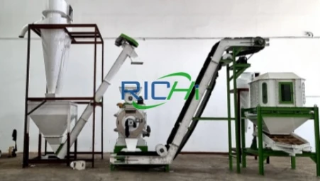 Romanian Biomass Straw Pellet making Plant