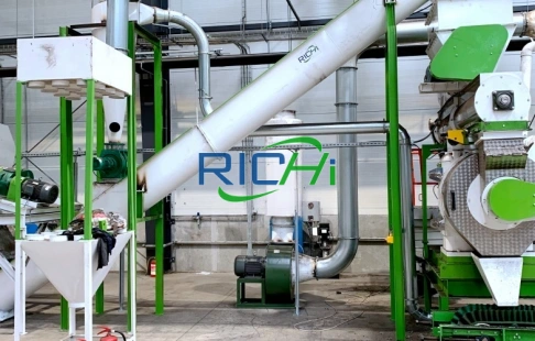 Spanish Alfalfa Pellet Manufacturing Plant