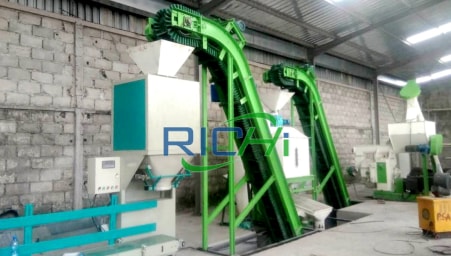 Rice Straw Pellet machine for Sale in Indonesia