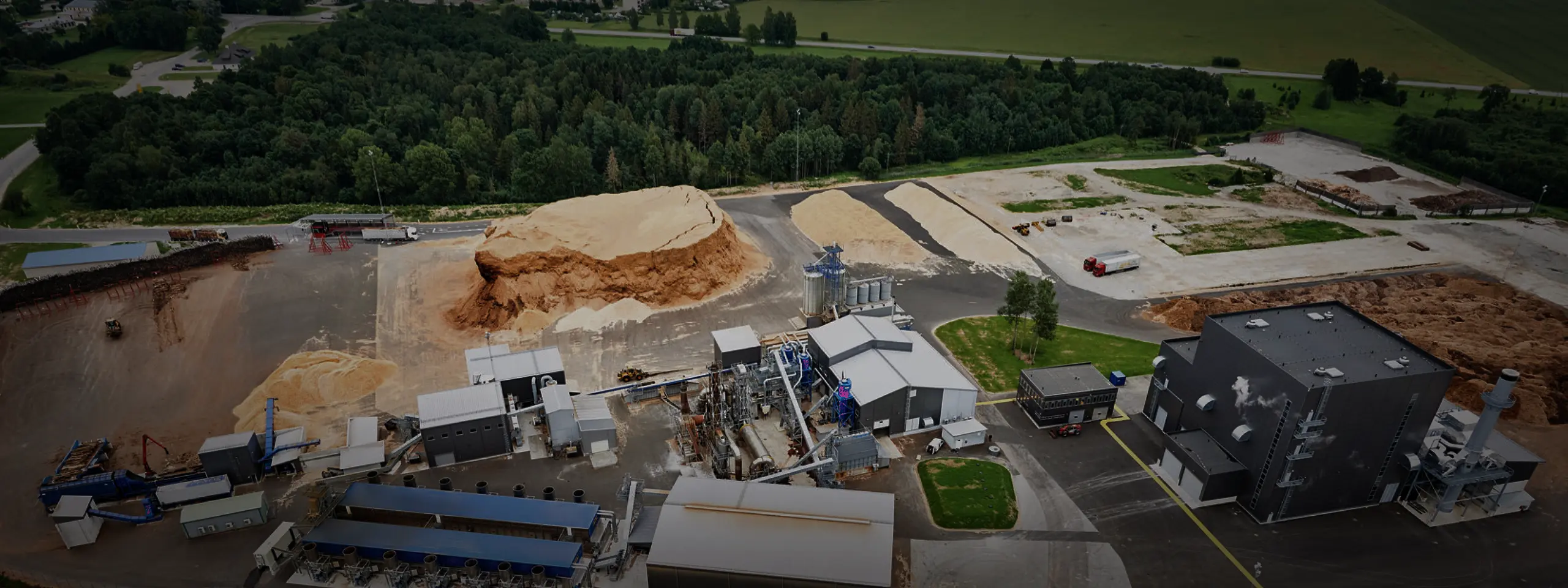 big scale biomass pellet plant in South Africa