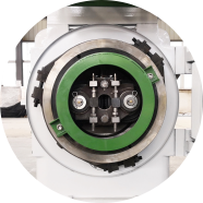 Pelletizing chamber of miscanthus pellet mill