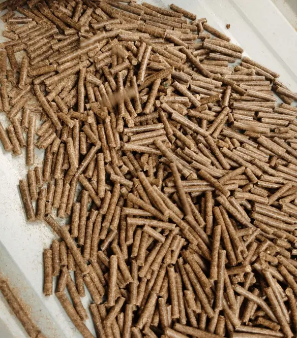 wheat straw pellets produced by this project
