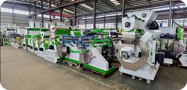 biomass pelletizers and other pellet production equipment