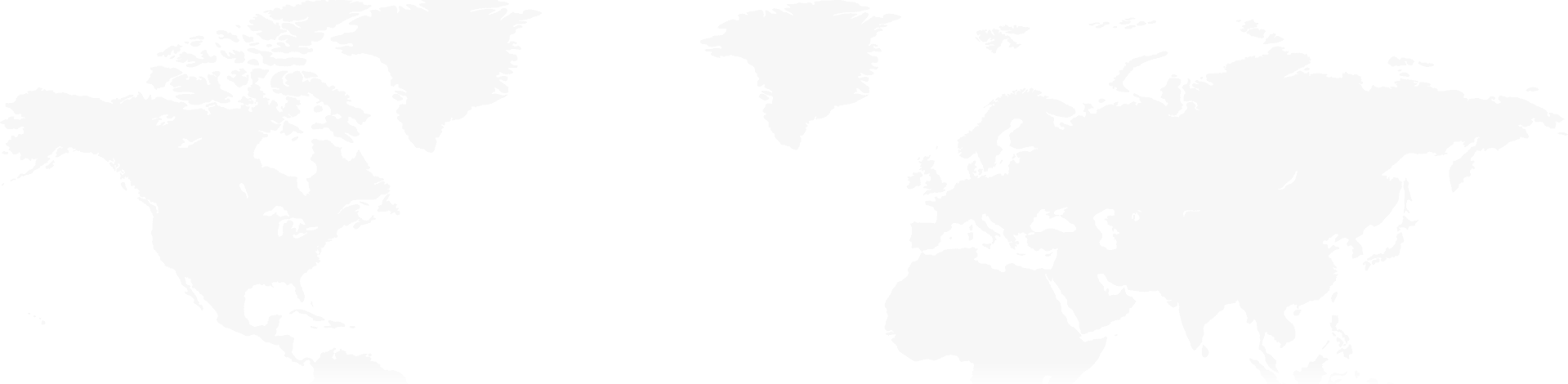 A white world map