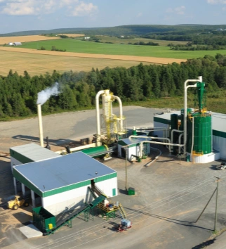 crop biomass pellet plant