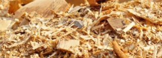dried wood chips