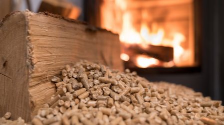 wood pellets for burning