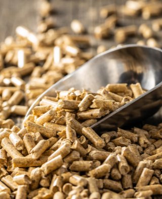 wood pellets