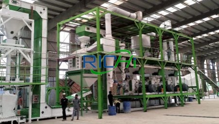 20 T/H Wood Pellet processing plant Project in Bangladesh