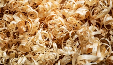 Wood shavings