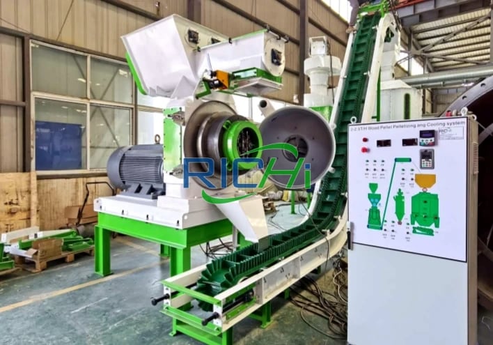 2-3 T/H Organic Fertilizer Pellet Machine Canada